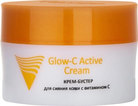 Aravia professional крем-бустер для сияния кожи 50мл glow-c active с витамином с