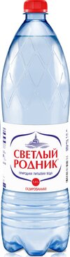 Светлый родник вода питьевая газированная 1.5 л