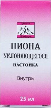 Пиона уклоняющегося настойка 25 мл 