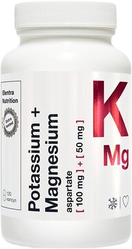 Elentra Nutrition Калий+Магний аспартат капс 120 шт