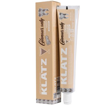 Klatz glamour only Зубная паста для девушек Сливочный ликер 75 мл