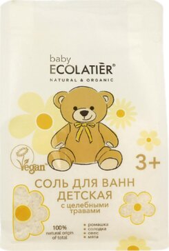 Ecolatier baby соль для ванн детская 600г