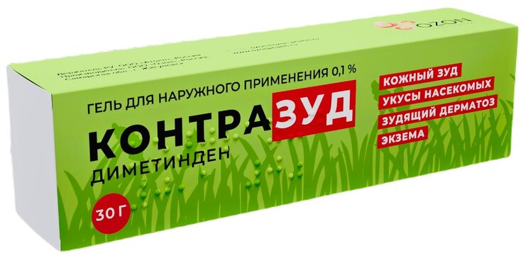 Контразуд гель для наружн.прим-я 0.1% 30г