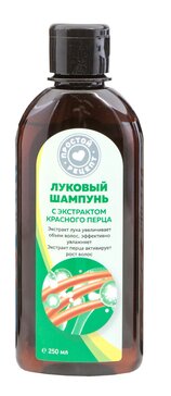 Шампунь луковый с экстрактом красного перца Простой рецепт 250 мл