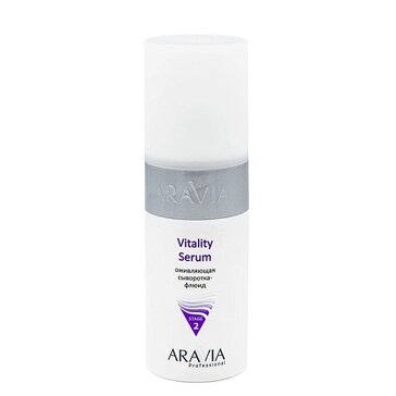 Aravia professional organic сыворотка-флюид для лица и век оживляющая vitality serum 150мл