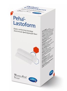 Peha-Lastoform Бинт фиксирующий 4 м х 10 см, 1 шт