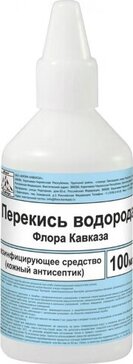 Средство дезинфицирующее (кожный антисептик) Перекись водорода 3 % 100 мл