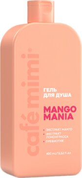 Cafe mimi colours гель для душа 400мл mango mania