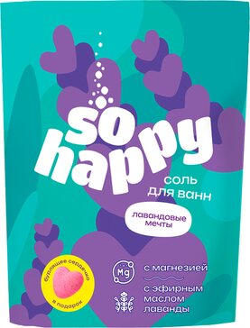 Лаборатория катрин соль для ванн 500г sohappy лавандовые мечты