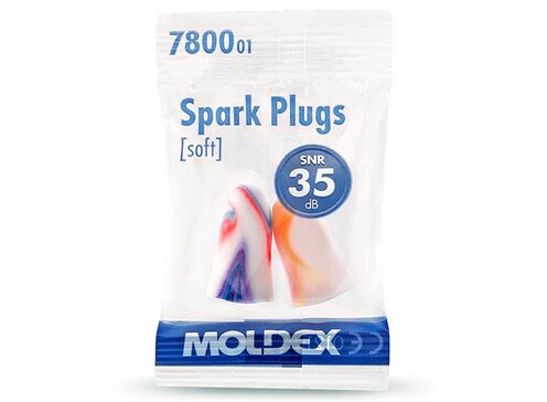 Беруши противошумные одноразовые 1 пара Moldex Spark Plugs