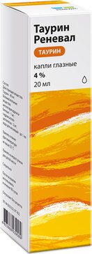 Купить таурин Реневал капли глазные 4  мл (таурин) от 108 руб. в городе Пермь в интернет-аптеке Планета Здоровья, инструкция по применению, аналоги