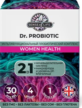 Sense of Life Dr. Probiotic Женское здоровье капс 30 шт