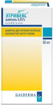 Этривекс шампунь 0,05% 60 мл