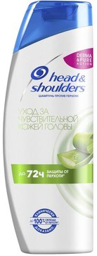 Head & shoulders шампунь 400мл для чувствительной кожи