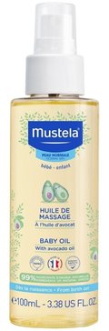 Mustela bebe Масло массажное для детей с рождения 100 мл