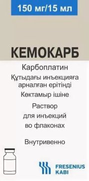 Кемокарб концентрат для приготовления раствора для инф. 10мг/мл 15мл фл