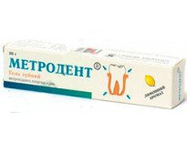 Метродент гель стоматологический 20 г вкус ананаса