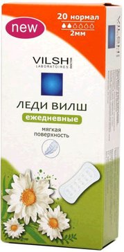 Прокладки ежедневные Lady Vilsh soft 20 шт