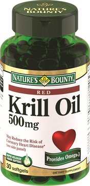 Natures bounty капс. масло криля 500мг 30 шт