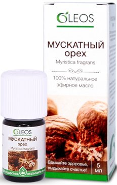 Олеос масло эфирное 5мл мускатный орех