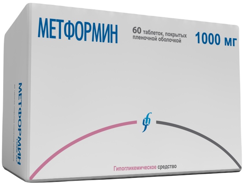 Метформин 1000мг