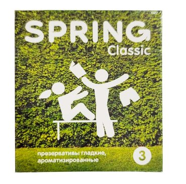 Spring Презервативы классические ароматизированные Classic 3 шт