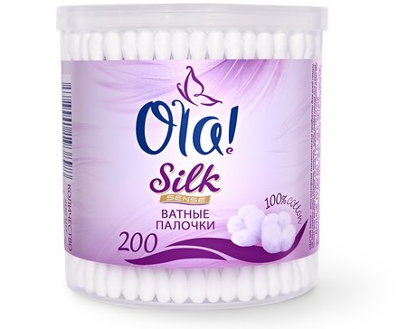 Ватные палочки Ola! Silk Sense 200 шт