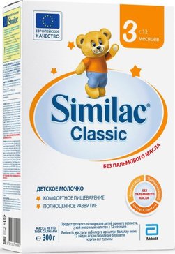 Similac 3 Classic молочко сух. детское 300 г