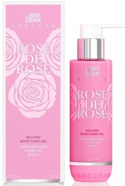 Librederm rose de rose тоник-гель детокс возрождающий 150мл