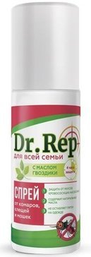 Dr.rep/доктор реп спрей от комаров и мошек 100мл