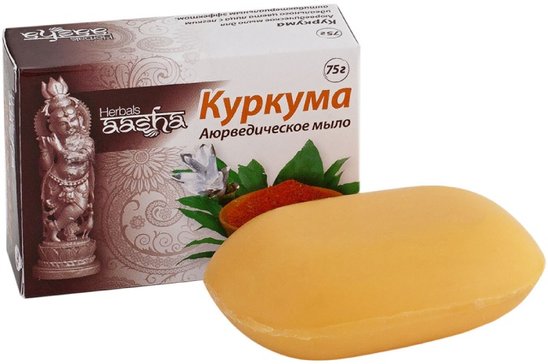 Aasha Herbals Мыло Куркума 75 г