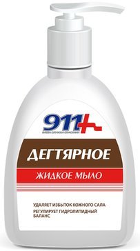 911 мыло дегтярное антибактериальный эффект 250мл