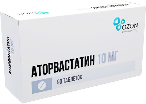Купить аторвастатин таб 10 мг 90 шт (аторвастатин) от 439 руб. в городе Москва и Московская область в интернет-аптеке Планета Здоровья, инструкция по применению, аналоги