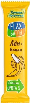 Flax батончик 30г лен-банан