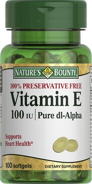 Natures bounty капс витамин е 100ме 100 шт