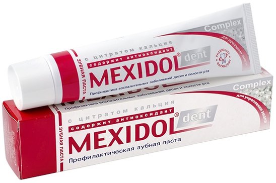 Mexidol dent паста зубная 100г mexidol dent complex