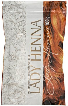 Хна натуральная индийская 100г Lady Henna 