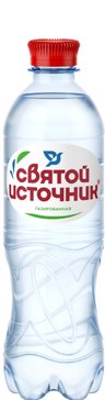 Святой источник вода минер. 0.5л с газом