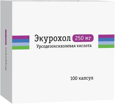 Экурохол капс. 250мг 100 шт