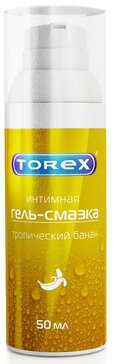 Torex гель-смазка интимная 50мл тропический банан