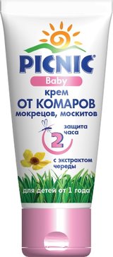 Пикник baby крем от комаров 40мл