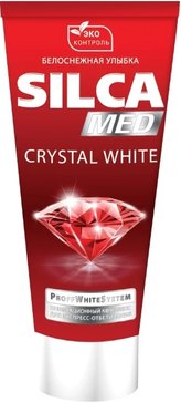 Silca med паста зубная crystal white 100г