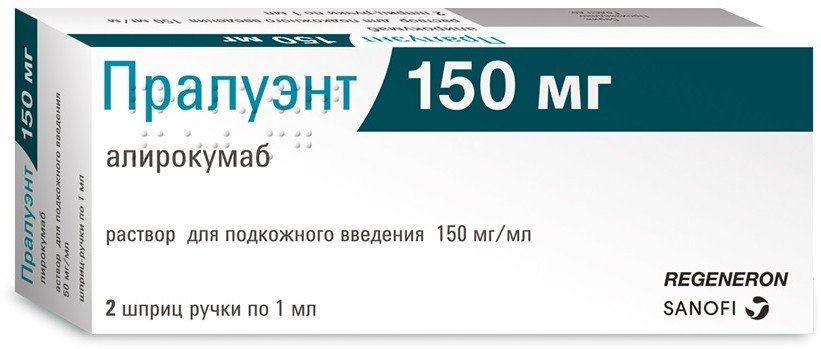 Пралуэнт раствор для и/п/к 150 мг/мл 1 мл шприц-ручка 2 шт