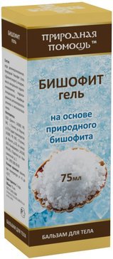 Природная помощь Бишофит бальзам-гель для тела 75 мл 