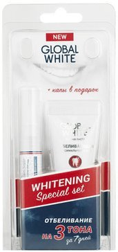 GLOBAL WHITE. Зубная паста мл. Total Protection - витаминизированная купить в Самаре