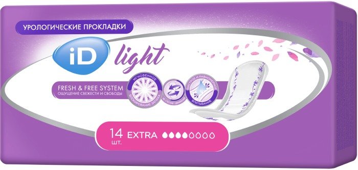 ID light прокладки урологические extra 14 шт