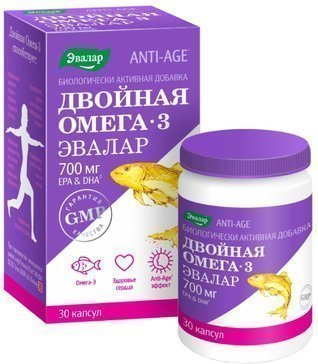 Anti-Age Двойная омега-3 капс. 30 шт