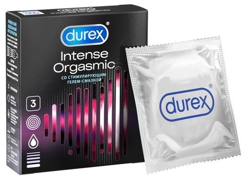 Презервативы Durex Intense Orgasmic 3 шт 