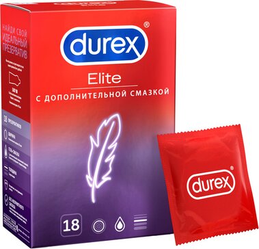 Презервативы Durex Elite 18 шт 