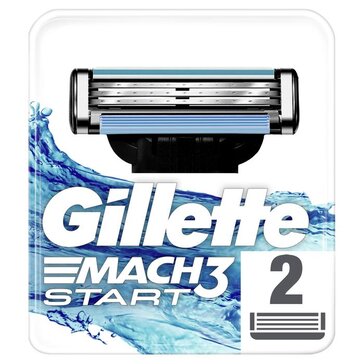 Gillette Mach3 start кассеты сменные для бритья 2 шт